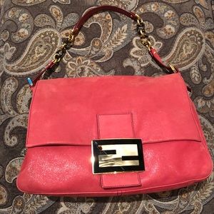 Authentic Fendi Suede bag